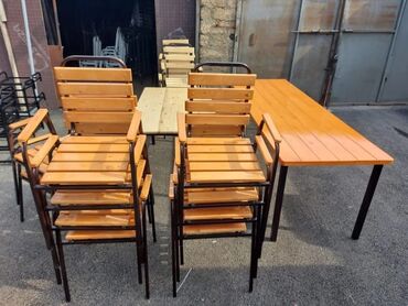 Masa və oturacaq dəstləri: Yeni, Açılmayan, Kvadrat masa, 4 stul — 11