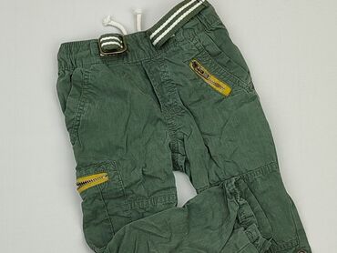 spodnie dresowe zielone: Sweatpants, 2-3 years, 92/98, condition - Good