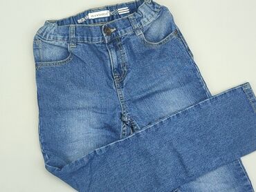 levis czarne jeansy: Spodnie jeansowe, Inextenso, 10 lat, 134/140, stan - Bardzo dobry