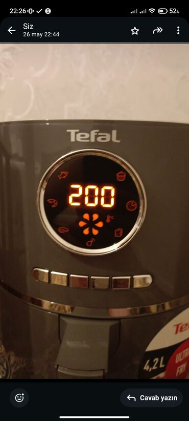 тефаль фритюрница: Фритюрница Tefal, 4-5 л, Новый, Платная доставка