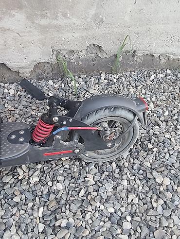 Elektrik nəqliyyatı: Elektrik skuteri – oturacaqlı, asqılı arxa hissə ilə barter var!!!! — 5