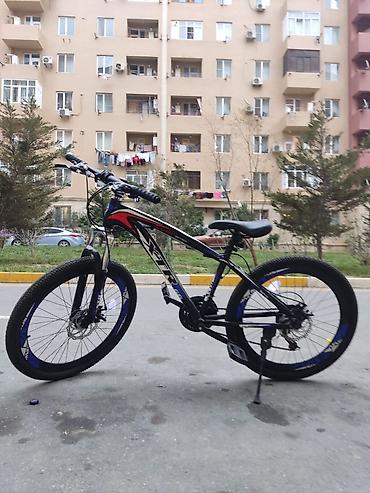 Dağ velosipedləri: 24 lük velosibet satılır sadece prablemi arxa tormuzunun — 1