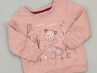 czarna bluzka pod marynarkę: Sweatshirt, So cute, 12-18 months, condition - Good