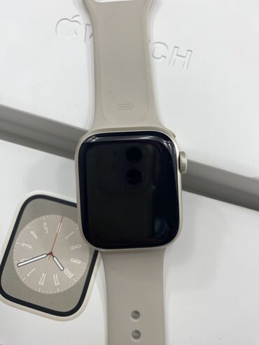 apple watch 7 купить бишкек: Apple Watch 41mm series 8 Состояние идеальное Состояние аккумулятора