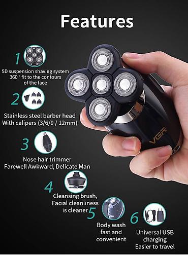 Trimmerlər və saç qırxan maşınlar: Saç qırxan maşın, Vgr, Yeni, Pulsuz çatdırılma, Rayonlara çatdırılma — 3