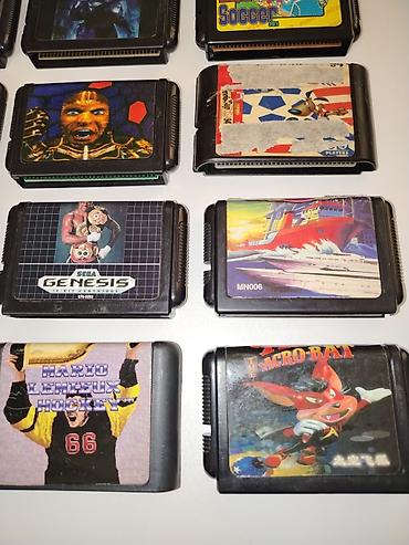 oyun alanı: Sega mega drive genesys üçün oyunlar qiymət 3 manatan 7 manata kimi — 5