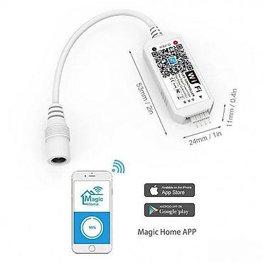 Modemi, ruteri i mrežni uređaji: Wifi Mini RGBW Bluetooth kontroler DC 5V 28V Mini Music. Wifi Mini RGB — 5