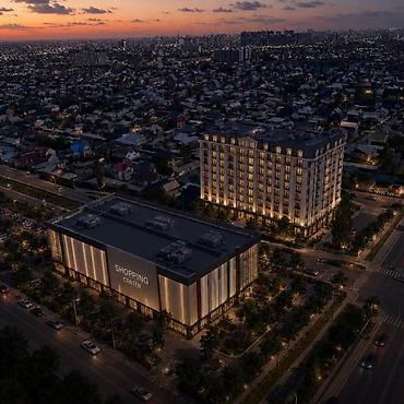 1 комната, 41 м², Ак-Орго ж/м Элитка, 6 этаж, ПСО (под самоотделку)