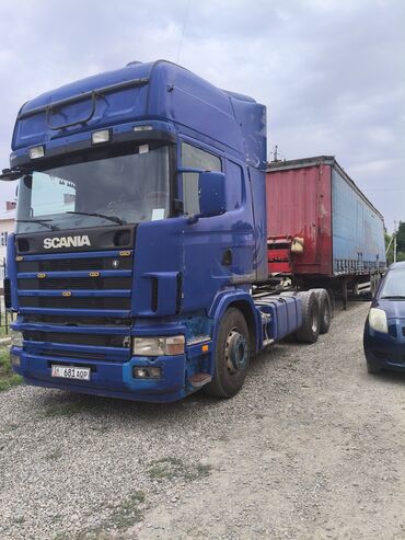 шевроле трекер: Сүйрөгүч, Scania, 2004 г., Тенттелген