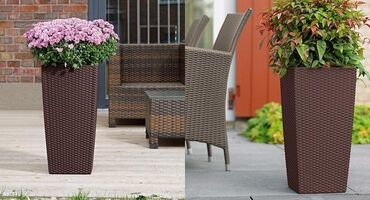 Горшки для растений: Продаю кашпо стильно, модно и креативно. в трёх цветах, отличного — 3