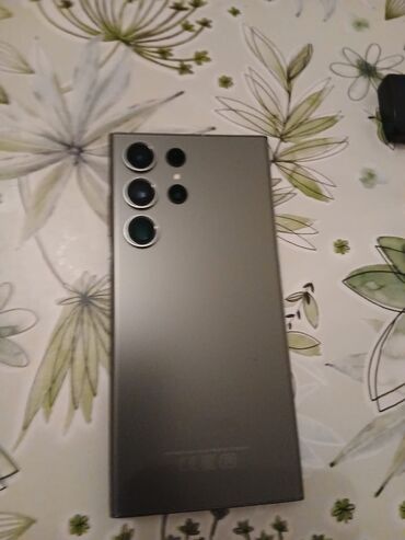 nur line: Samsung Galaxy S23 Ultra (qrafit/boz rəngdə) - Korpus: mat metal