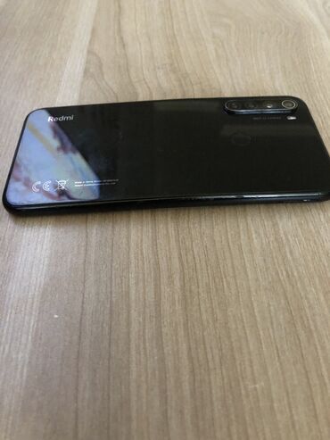 редми: Xiaomi Redmi Note 8, 32 ГБ, цвет - Черный, 
 Отпечаток пальца, Face ID
