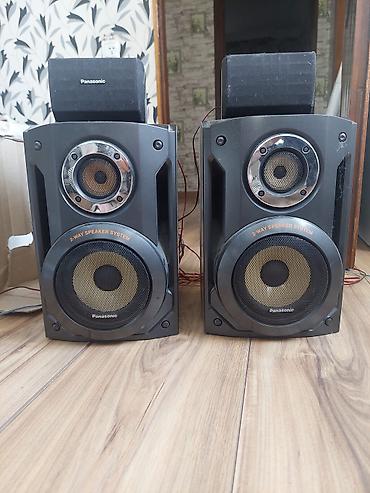 Panasonic 2-Way Speaker System akustik kolonlar (cüt). - İkiyollu