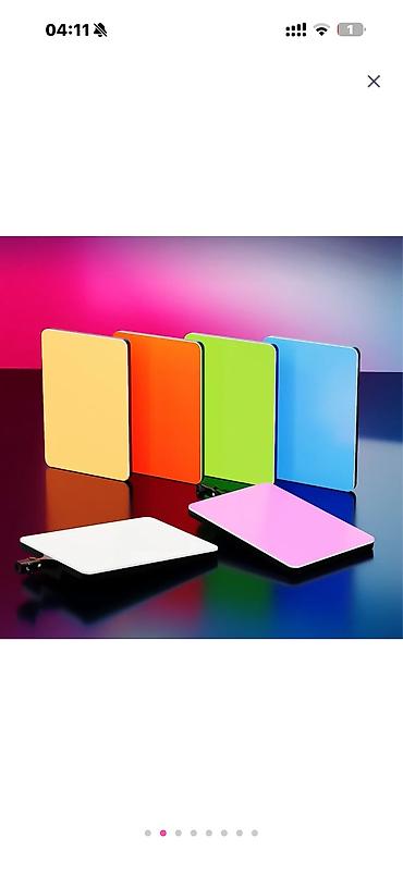 Фото и видеокамеры: PM-60 RGB LED işıqlandırıcı foto çəkiliş zamanı keyfiyyətli və parlaq — 5