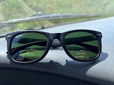 крок тапочки: Солнцезащитные очки очки, Ray-Ban, Унисекс, Вайфареры, Линзы антибликовые, Б/у — 2