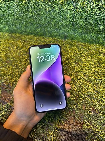 tab a11: IPhone 14, Б/у, 256 ГБ, Midnight, Чехол, 76 % — 7