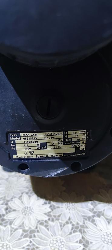 seyfler: Grundfos MQ3-45 B avtomatik hidrofor nasos stansiyası - Brend/model — 2