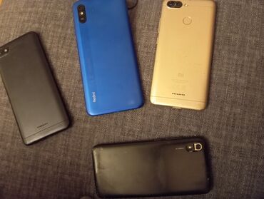 телефон fly iq4416: Redmi 9A, Redmi 6, Redmi 7A, Redmi 6A — 4 ədəd telefon detala verilir