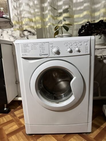 работа в бишкеке швейный цех упаковщик 2020: Стиральная машина Indesit, Б/у, Автомат, До 6 кг, Полноразмерная