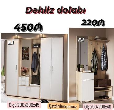 *Dəhliz dolabı 💥* ✔️Rəng seçimi var ✔️ *Şəhər daxili Çatdırılma və