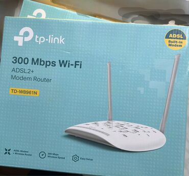lan kabel: Wi-Fi ADSL modem-router "TP-Link" Wifi ADSL modemlər. İki dənədir