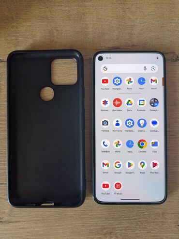 Google: Google Pixel 5, Новый, 128 ГБ, цвет - Зеленый, 1 SIM, eSIM