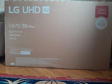 ТВ и видео: Новый Телевизор LG LED экран 50" 4K (3840x2160), Платная доставка — 1