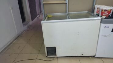 Digər soyuducu avadanlığı: Ticarət üçün şüşə sürgülü qapaqlı dondurucu vitrin - Tip: üstdən