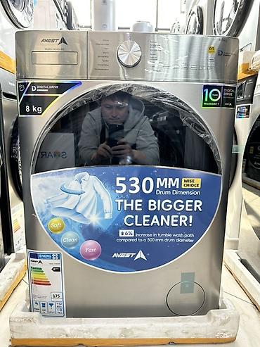 Стиральные машины автомат: 🔥СУПЕР АКЦИЯ 🔥 Стиральная машина AVEST 8кг - Загрузка: 8 кг - Привод — 2