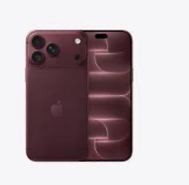 IPhone 18 Pro Max, Новый, 256 ГБ, Бордовый, Кабель, Коробка, 100 %