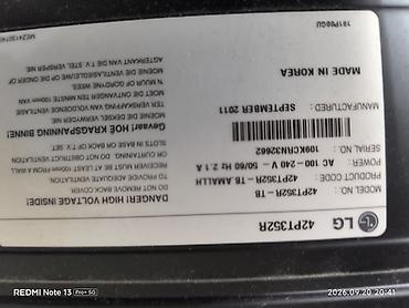телевизор ч б: Плазменный телевизор LG. диагональ 115 см. работал. выключился и — 5