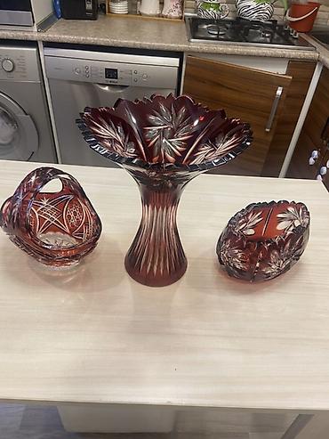 Дом и сад: Bohemia “Caesar Crystal” kəsimli kristal dəst - Material: 24% PbO — 5