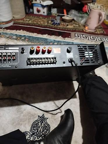 Усилители звука: Профессиональный усилитель-микшер TARBOC MP-VCM350L + UHF-приёмник — 7