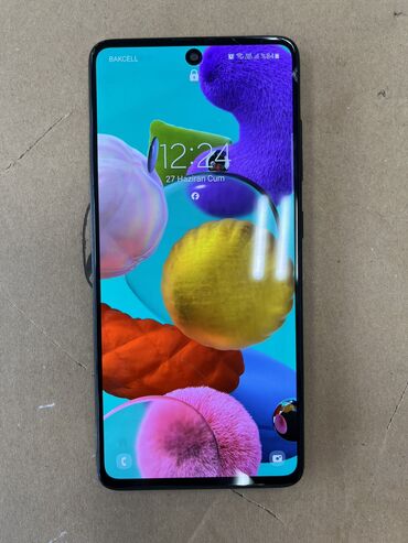 samsun a34: Samsung Galaxy A51, 128 GB, rəng - Göy, Face ID