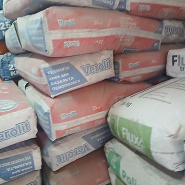 Сухие строительные смеси Flux Trowel и Verolit в мешках: - Flux at lalafo.kg Сухие строительные смеси Flux Trowel и Verolit в мешках: - Flux