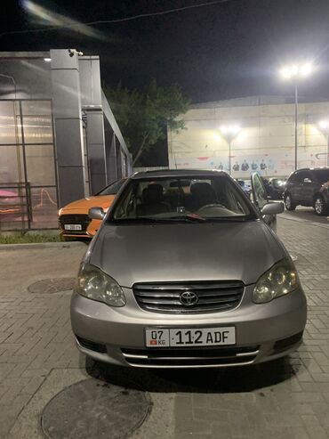 Toyota: Toyota Corolla: 2003 г., 1.6 л, Автомат, Бензин, Седан