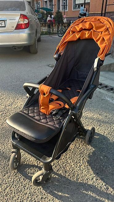Коляски: Коляска, цвет - Черный, Б/у — 1
