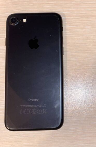 iphone batareya: IPhone 7, 128 ГБ, Черный, Отпечаток пальца