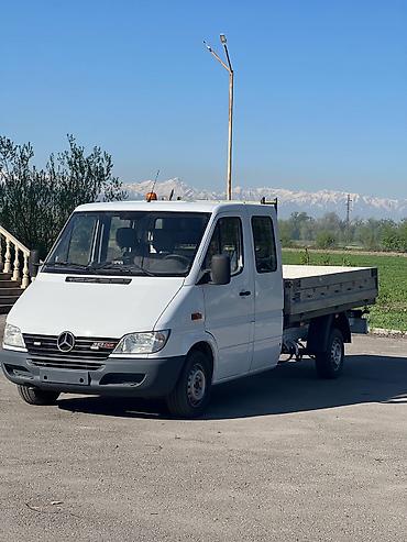 манипулятор кму: Легкий грузовик, Mercedes-Benz, Дубль, 2 т, Б/у — 6