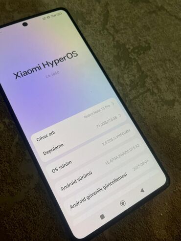 Adapterlər: Redmi Note 13 Pro, 256 GB, rəng - Qara