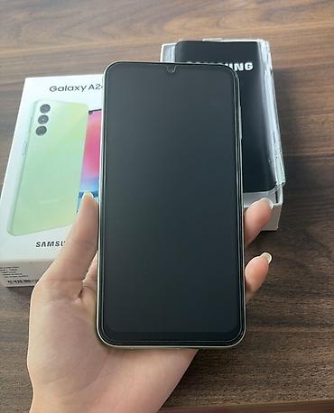 ses yaz: Samsung Galaxy A24 4G, 128 GB, rəng - Yaşıl, İki sim kartlı — 2