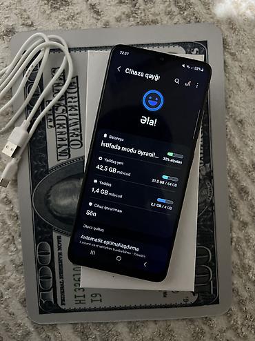 Samsung: Samsung Galaxy A32, 64 GB, rəng - Qara, Barmaq izi, Face ID — 3