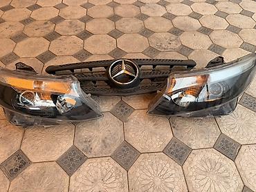 фары цена: Комплект передней оптики и решётки для Mercedes-Benz. В составе: - — 2