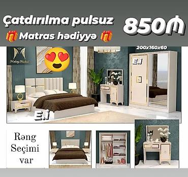 tumbo: İkinəfərlik çarpayı, 2 tumba, Yeni — 1