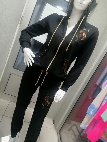 Gornji i donji deo: Yves Saint Laurent, XL, Leopard, krokodil, zebra, bоја - Crna — 5