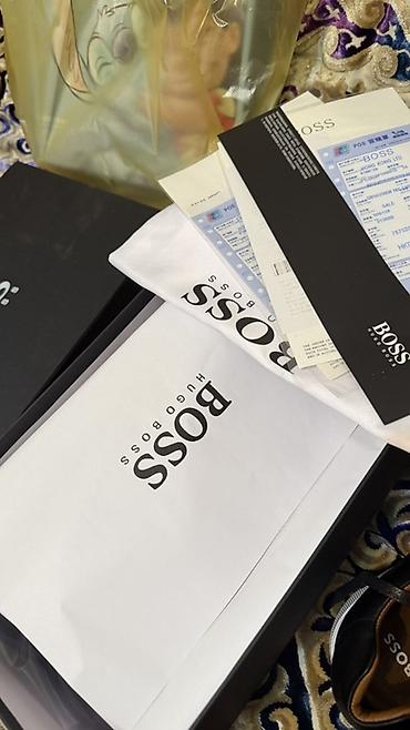 boss обувь: Мужские кроссовки, 43, 44, Hugo Boss, Новый, цвет - Черный, Самовывоз — 4
