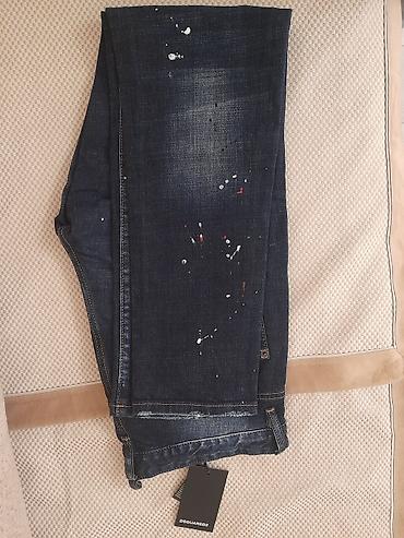 dsquared2: DSQUARED2 “Skater Jean” kişi cins şalvarı.70manata alınıb etiketi — 4