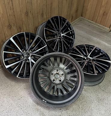 2 gr: Литые Диски R 18 Lexus, Комплект, отверстий - 5, Б/у — 8