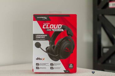 Другие аксессуары для компьютеров и ноутбуков: HyperX Cloud Core Wireless Коротко о товаре Игровая гарнитура да Тип