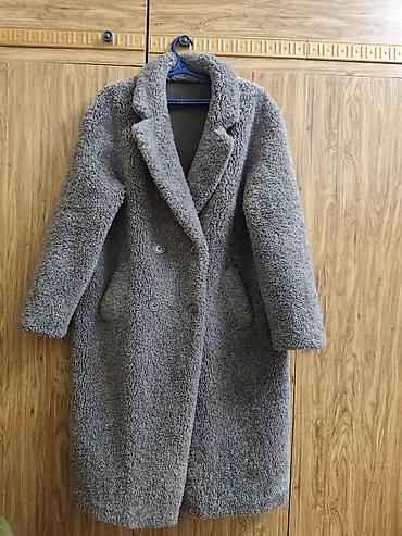 шерстяное пальто: Тёплое женское пальто из шерстяного букле (teddy coat) Турция — 1
